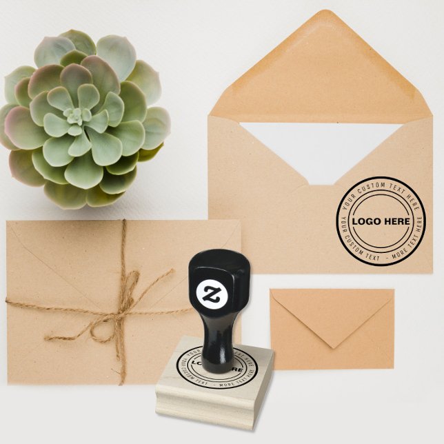 Briefmarke für kundenspezifische Business-LOGOS Gummistempel (Von Creator hochgeladen)