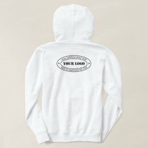 Briefmarke für kundenspezifische Firmenlogos - Per Hoodie