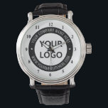 Briefmarke für kundenspezifische Firmenlogos Perso Armbanduhr<br><div class="desc">Briefmarke für kundenspezifische Firmenlogos - Personalisierte Website - Berufliches Geschenk für die Textwerbung - Logo hinzufügen - Bild / Name - Firma / Website - Informationen - Umformatieren und verschieben oder entfernen und hinzufügen / Text mit Anpassungstool. Wählen Sie / Ihre Farbe hinzufügen !</div>