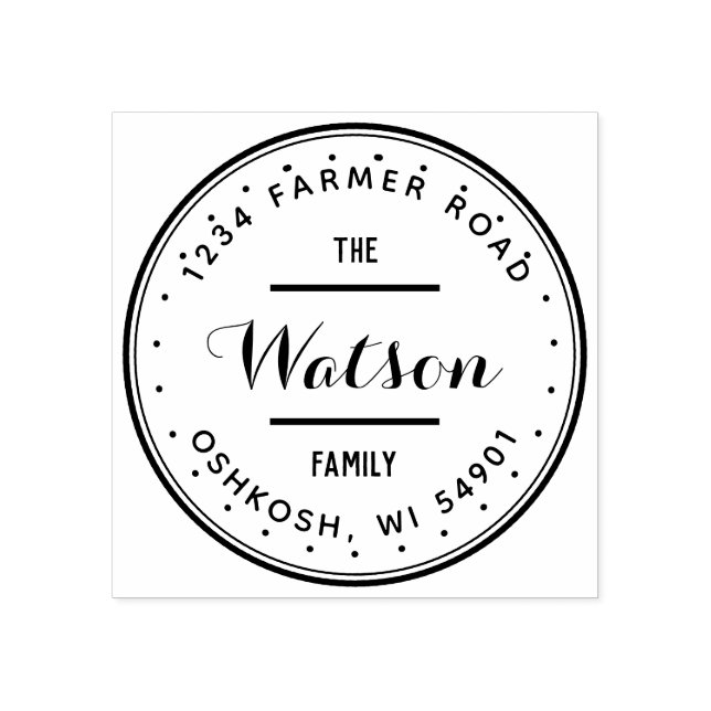 Briefmarke für kundenspezifische Rücksendeadresse Gummistempel (Prägung)