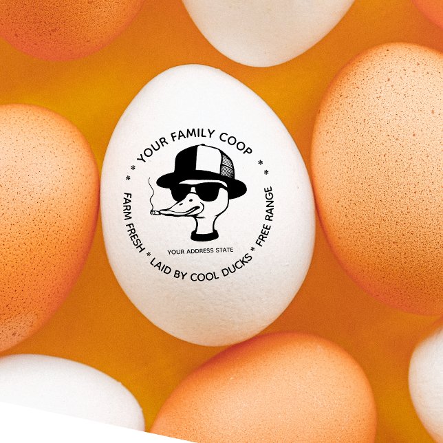 Briefmarke für niedliche Enteneier Gummistempel (Von Creator hochgeladen)