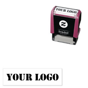 Briefmarke für personalisierte Logo-Unternehmen Permastempel