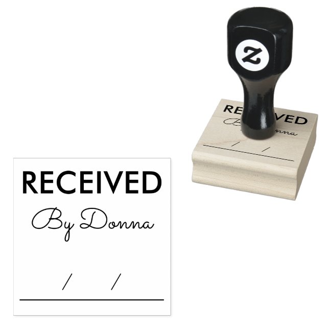 Briefmarke für Personalisierten Namen aus Kautschu Gummistempel (Stempel)