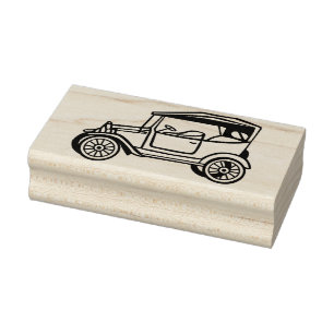 Briefmarke für Vintage-Autos Gummistempel