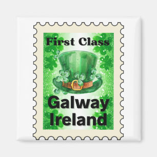 Briefmarke Galway Ireland Magnet