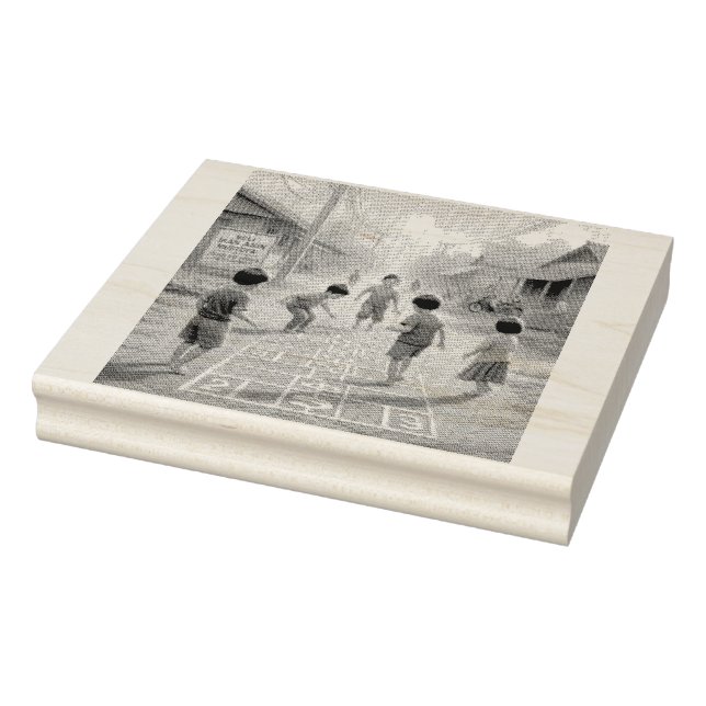 Briefmarke Gummistempel (Stempel)