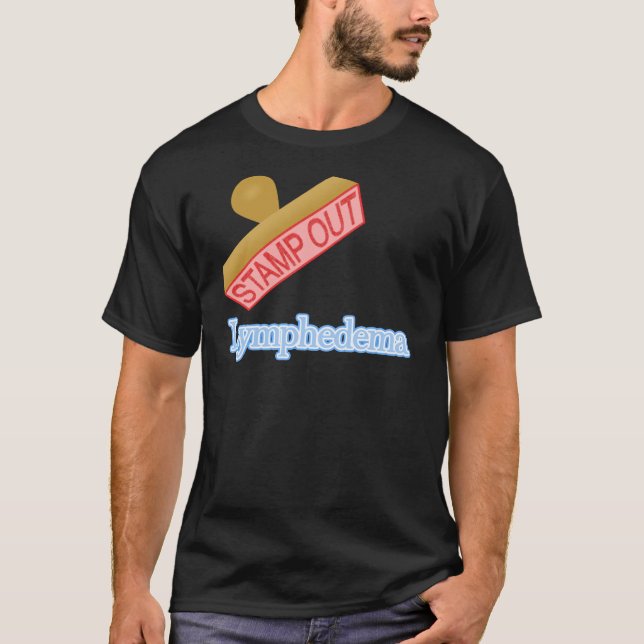 Briefmarke heraus Lymphedema T-Shirt (Vorderseite)