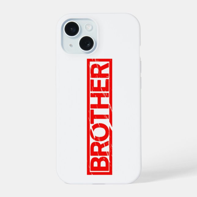 Briefmarke iPhone 15 Hülle (Rückseite)