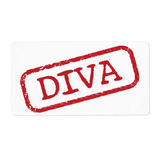 Briefmarke IT "DIVA" (Vorne)