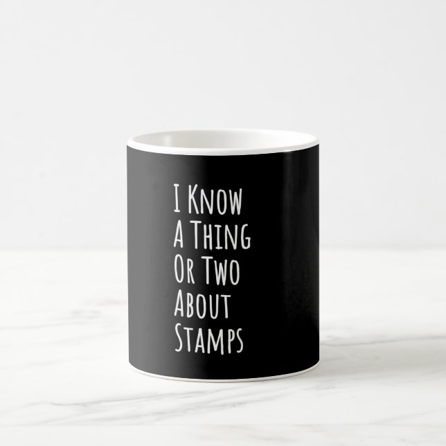 Briefmarke Kaffeetasse (Mittel)