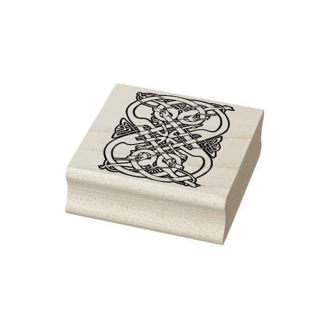 Briefmarke keltischer Tiere Gummistempel (Stempel)