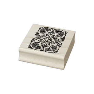 Briefmarke keltischer Tiere Gummistempel
