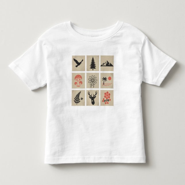 Briefmarke Kleinkind T-shirt (Vorderseite)