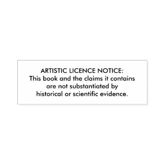 Briefmarke "Kunstlizenz" für Bibeln Permastempel