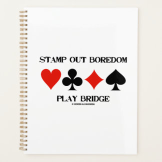 Briefmarke Out Langeweile Spielbrücke Vier-Karten- Planer