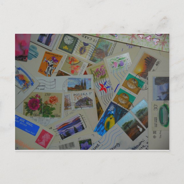 Briefmarke Postkarte (Vorderseite)