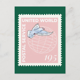 Briefmarke - postkarte