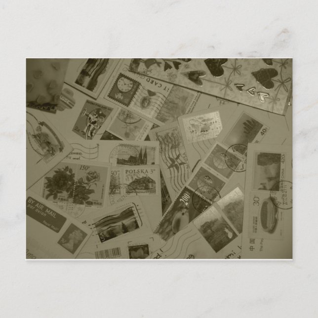 Briefmarke Postkarte (Vorderseite)