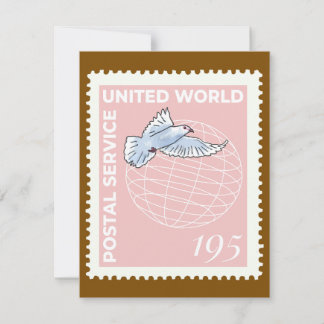 Briefmarke - RSVP karte