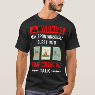 Briefmarke Sammeln von Briefmarke Philatelist Phil T-Shirt