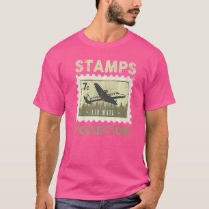 Briefmarke Sammler Nationale Posttagsbriefe T-Shirt