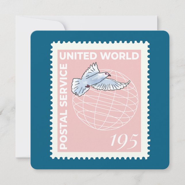Briefmarke -  save the date (Vorderseite)