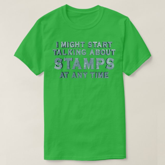 Briefmarke T-Shirt (Design vorne)