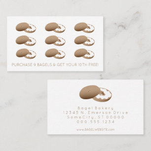 Briefmarke von Bagels Treuekarte