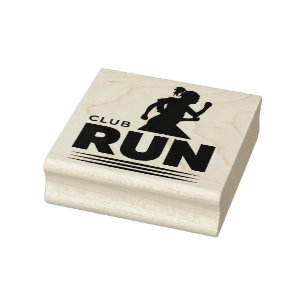 Briefmarke von Club Rubber ausführen Gummistempel