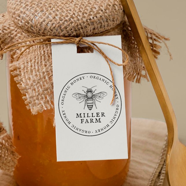 Briefmarke von Familienbetrieben Gummistempel (Rubber Stamp Mock-up)