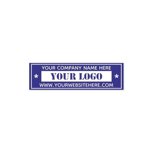 Briefmarke von Firmenlogos Permastempel (Design)