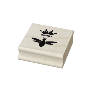 Briefmarke von Queen Bee Rubber Gummistempel