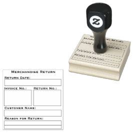 Briefmarke zurückgeben gummistempel