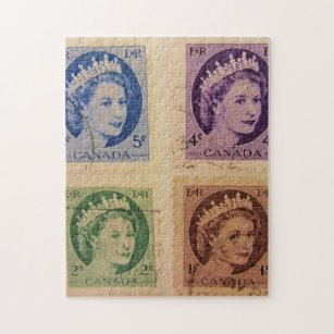 Briefmarken-Puzzlespiel/Laubsäge der Puzzle
