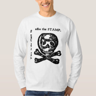Briefmarken-Taten-Aufstands-amerikanische T-Shirt