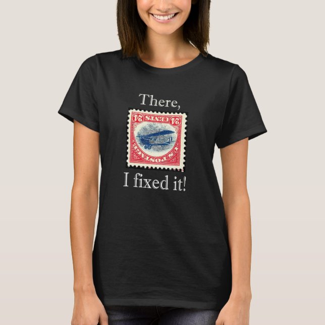 Briefmarkensammeln Hemd T-Shirt (Vorderseite)