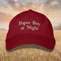 Briefpapier Boy in der Nacht