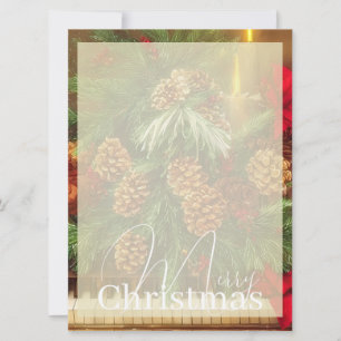 Briefpapier für Weihnachtspiano Feiertagskarte