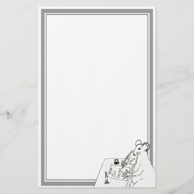 Briefpapier Sic Incipit Pestis (Vorderseite)