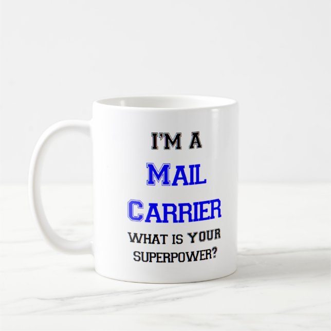 Briefträger Kaffeetasse (Links)
