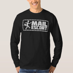 Briefträger Retro Vintage Postmitarbeiter Zitat 1 T-Shirt