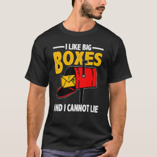 Briefträger Ruheständler Postbeamter Postbote Post T-Shirt