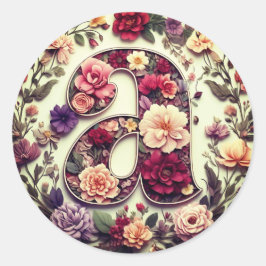 Briefumschlag A Runder Aufkleber