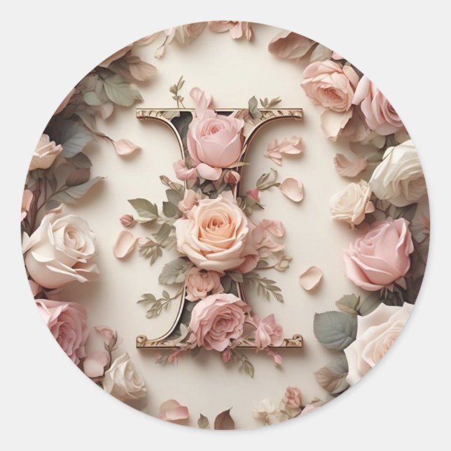 Briefumschlag I Runder Aufkleber (Vorderseite)