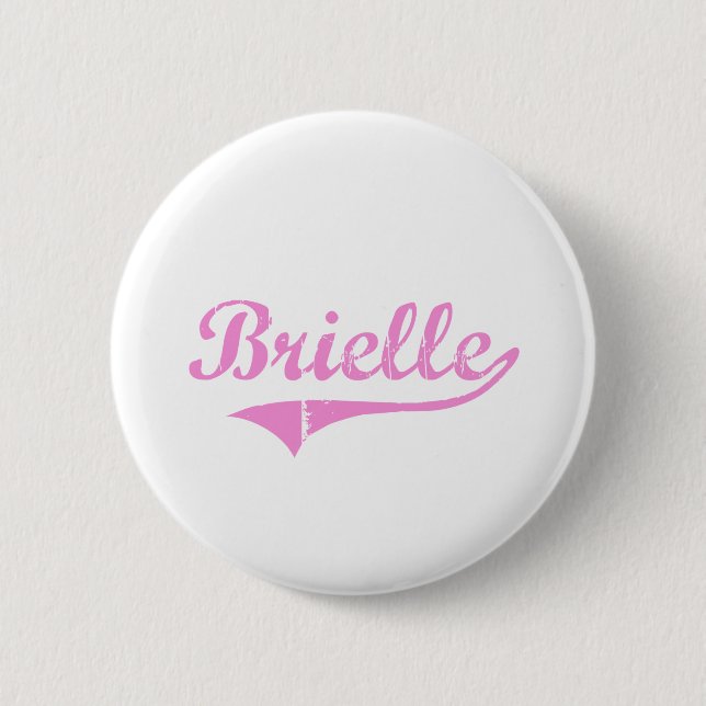 Brielle klassischer Art-Name Button (Vorderseite)