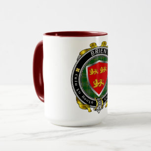 Brien/Bryan Irish Shield Combo Tasse 15oz