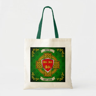 Brien Irish Shield & Celtic Cross Personalisiert Tragetasche