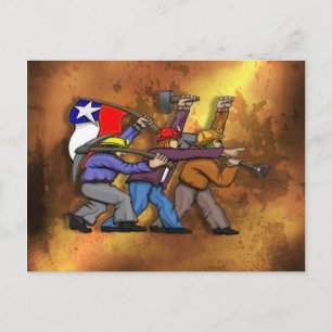 Brigada Muralista Ramona Parra - Chile Postkarte