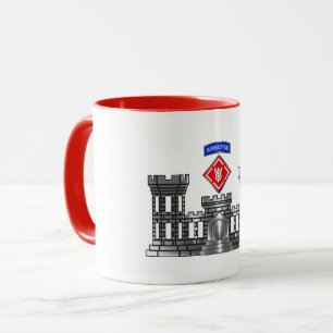 Brigade-Im Flugzeug Chrome Castle Tasse