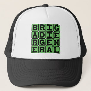 Brigadegeneral, Militärführer Truckerkappe